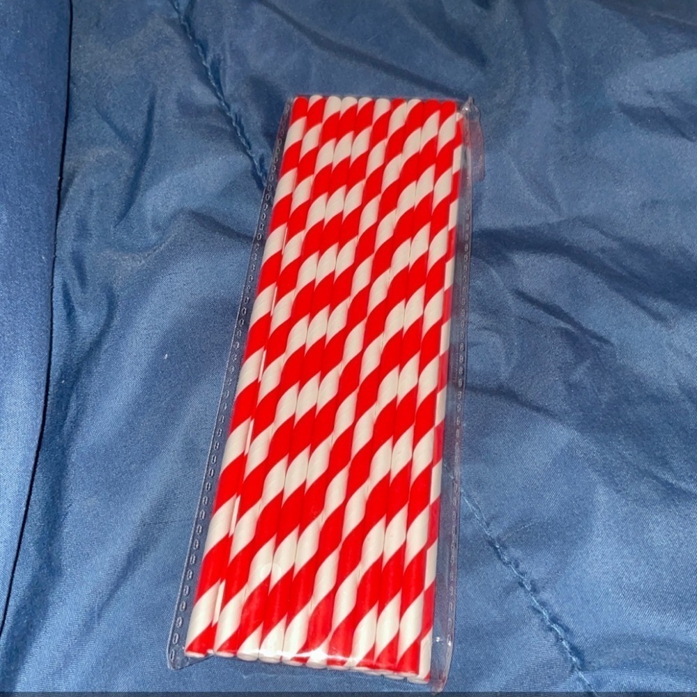 Coca Cola Paper Straws